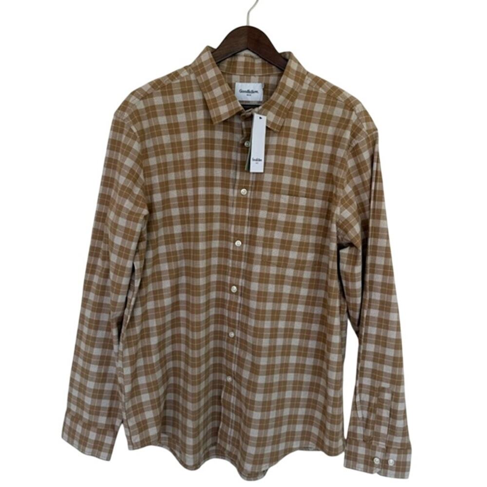 Goodfellow The Every Wear Poplin Button Up Shirt - XL - NWT